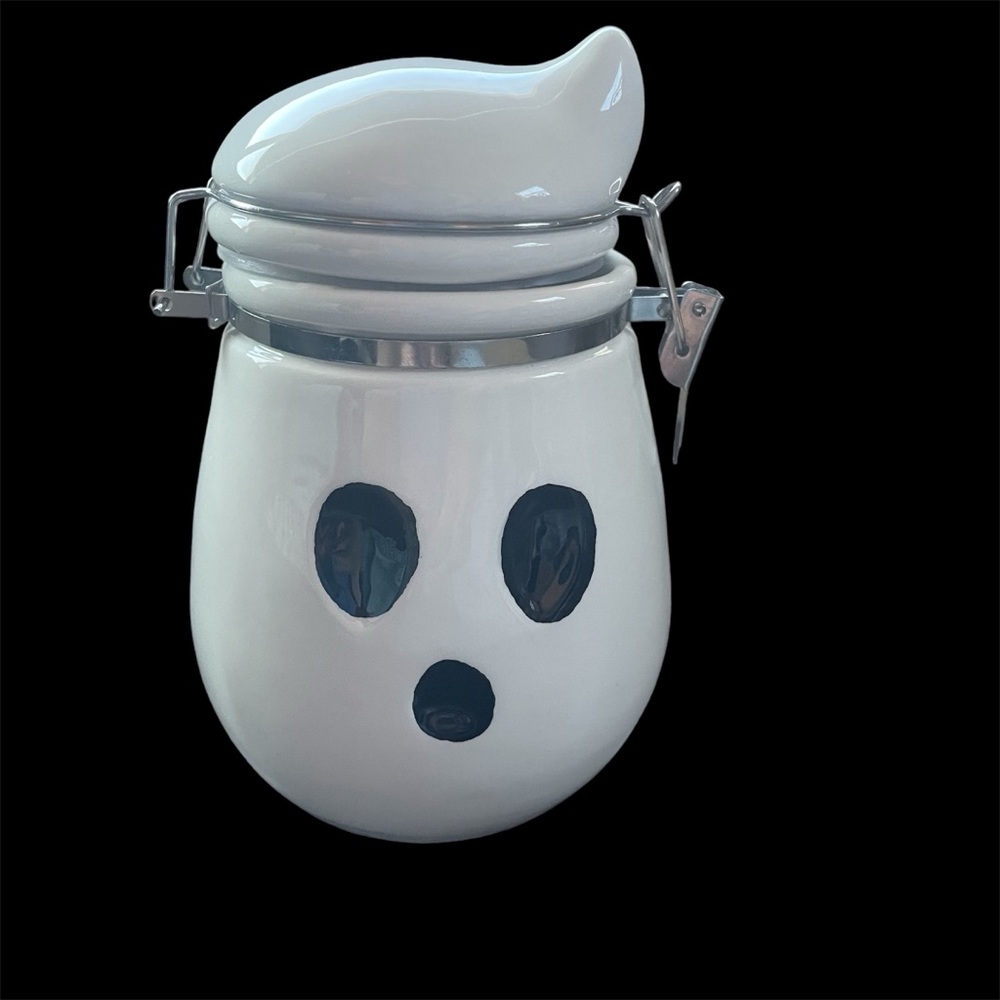 Full Moon Hinged Ghost Jar